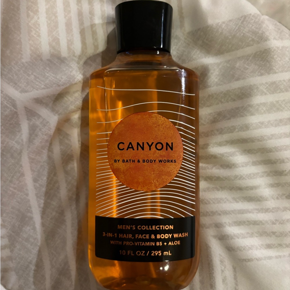 Canyon Men’s Bath and Body Works Body Wash. NWT Never open